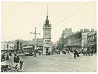 Marine Terrace Clocktower and tram [Photo]